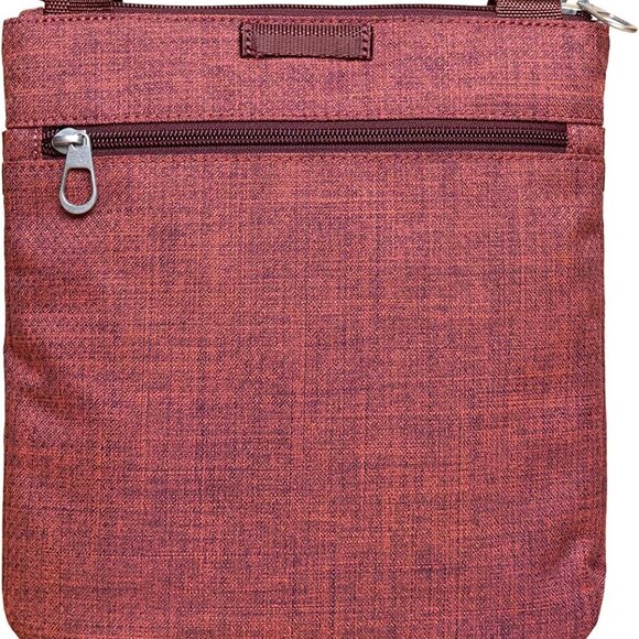 Women's Small Eco-Friendly RFID Blocking Crossbody Travel Bag with 6 Compartment - Picture 3 of 8